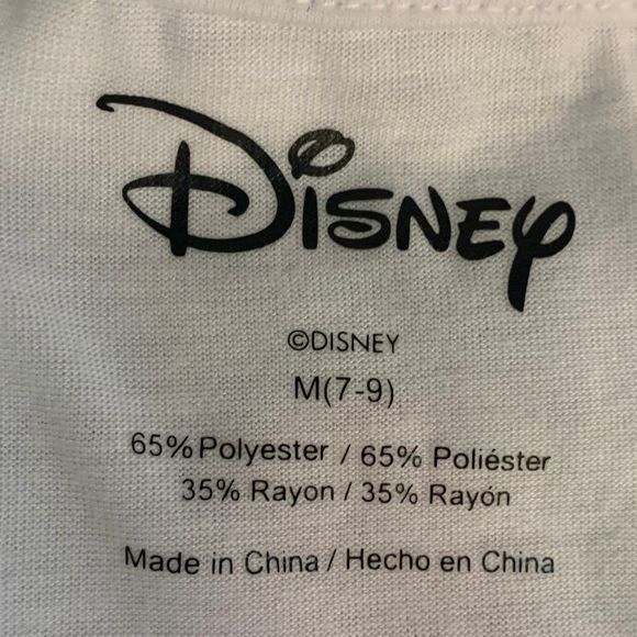 Disney White T-Shirt w Mickey, Donald and Goofy,  Size Med, EUC - WM47 - Picture 4 of 5